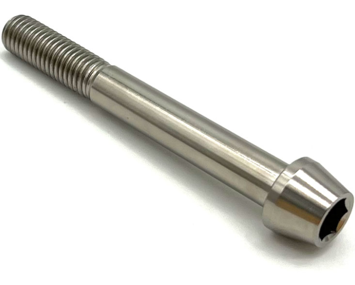Titanium Tapered Socket Cap Bolt