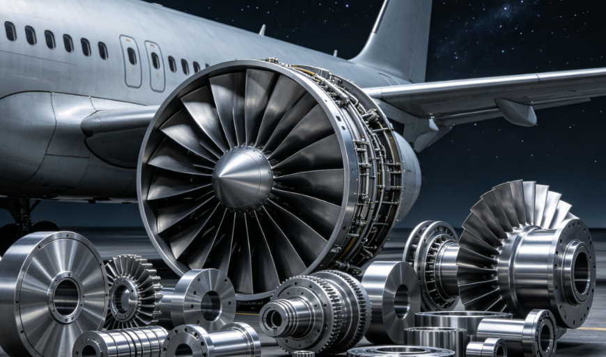 What Is Aerospace Grade Titanium? Core Grades, Strict Specifications & Aircraft Component Application Guide